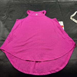 Old Navy GIRLS hot pink halter top